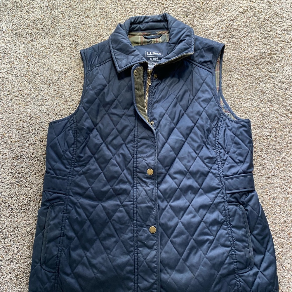 LL Bean Women’s Discontinued Quilted Vest